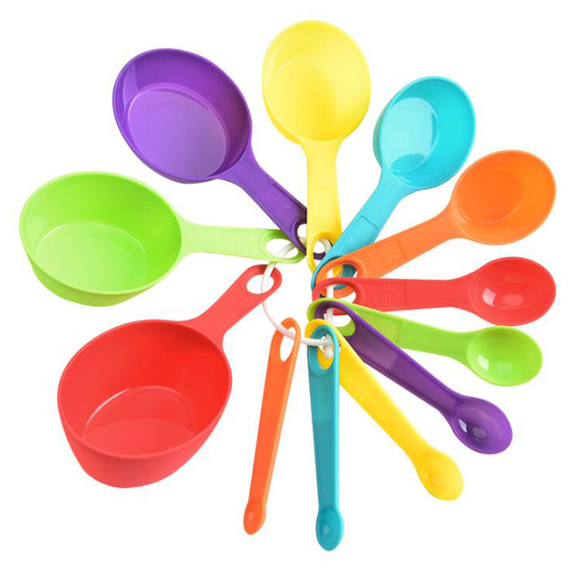 LucKsury Measuring Cups and Spoons Set of 8 piece in 18/8 (304